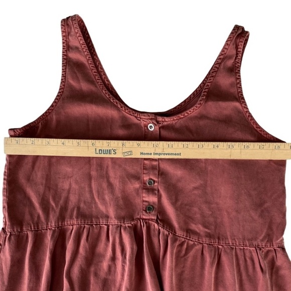 Velvet Heart Dress Sleeveless Round Neck Panels Buttoned Front Women’s Large - Picture 6 of 7